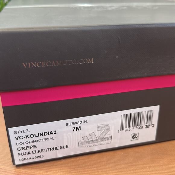 Vince Camuto Kolindia Platform Espadrille Sandals Size 7 - Picture 12 of 12